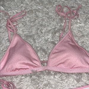 size S polka dot bikini